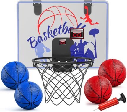 Basketball Hoop Indoor Toy Gift for Boys Girls