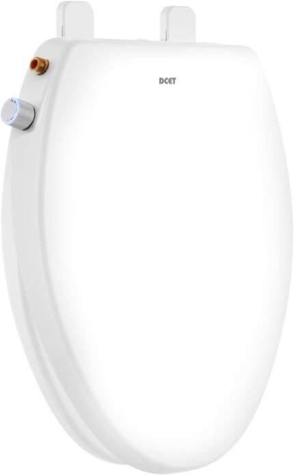 Non-Electric Elongated Bidet Toilet Seat with Dual Nozzle - Front & Rear Wash